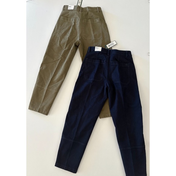 Alpine Design Barrel Chore Pant 2 PAIR Women's 4 Blue Green Olive Navy NWT - Picture 9 of 9